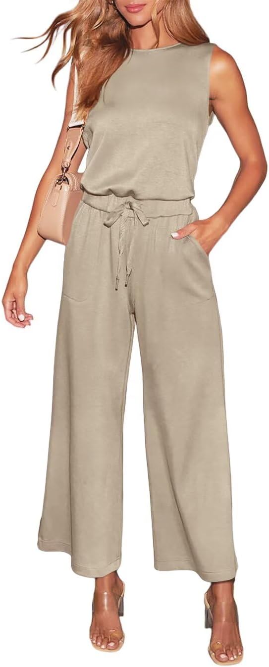 Thumbnail 6 de LACOZY women’s summer sleeveless jumpsuit playsuit with pockets