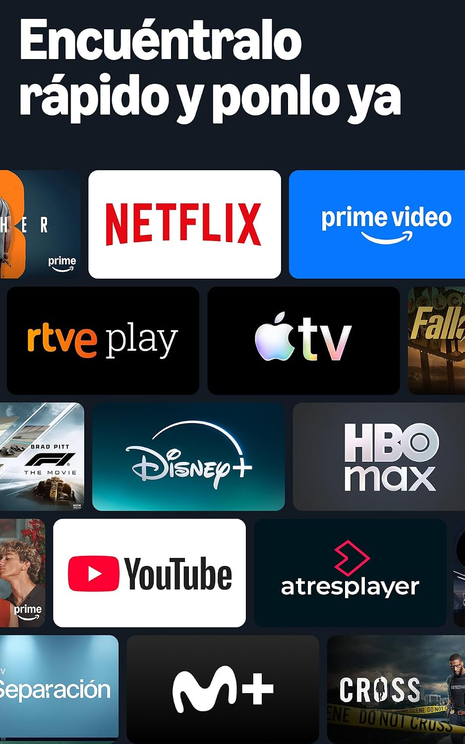 Thumbnail 6 de Amazon Fire TV Stick HD (última generación) con TV en directo gratis: ficha de compra clara