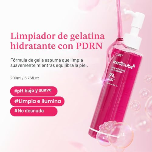 Detalle 2 de Medicube PDRN Jelly to Foam Cleanser: limpieza suave con pH bajo y hidratación