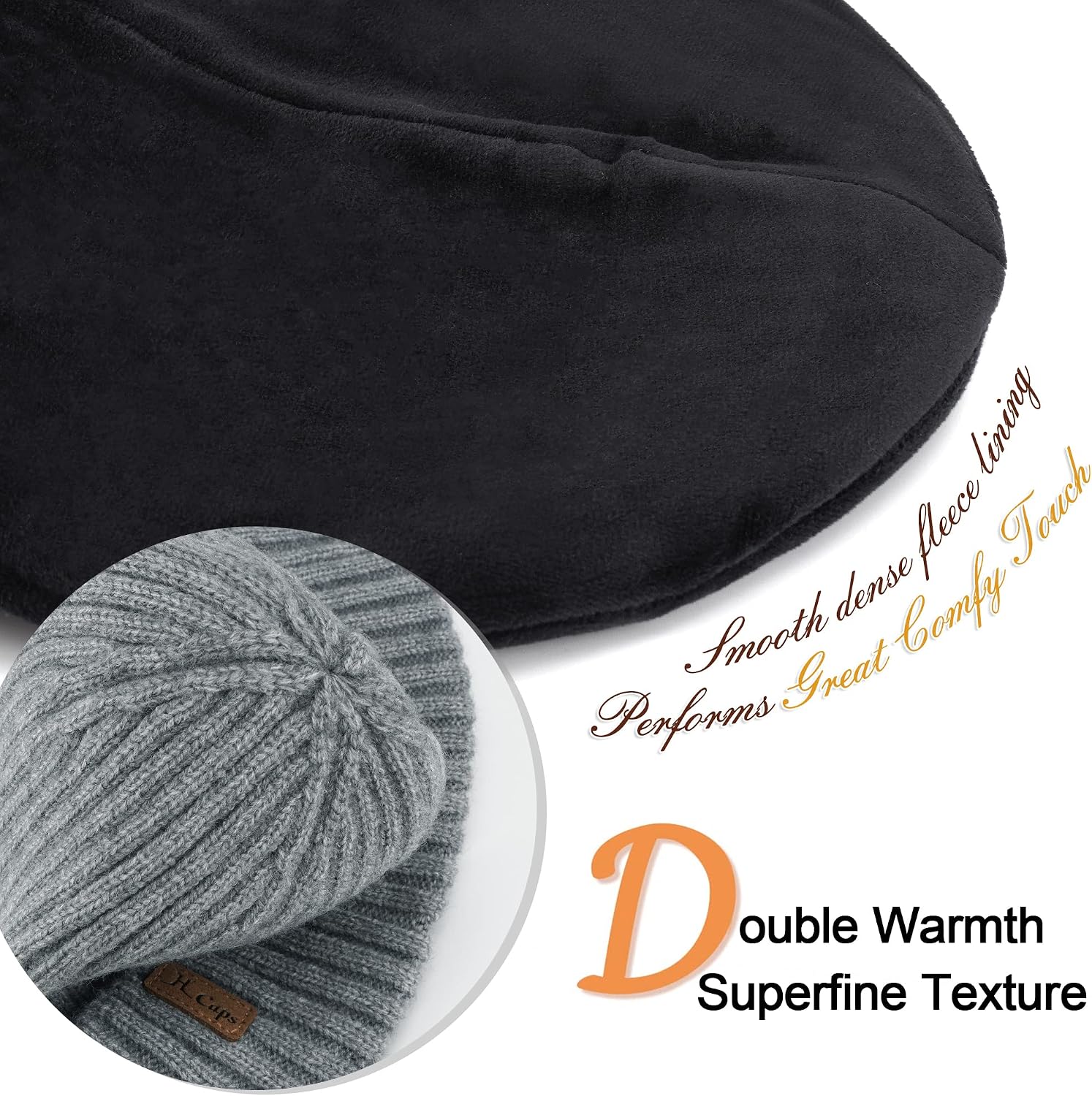 Thumbnail 5 de Cappello termico in maglia foderato in pile unisex 🧣