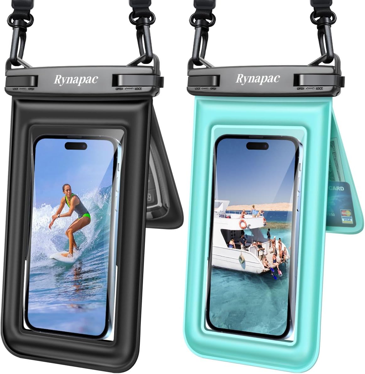 Detalle de Rynapac Waterproof Phone Pouch, 8.5-Inch