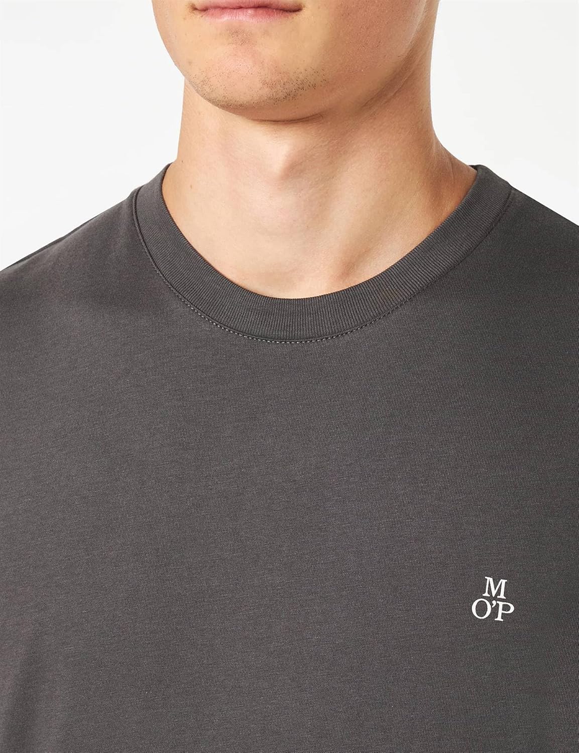 Thumbnail 3 de Marc O'Polo Herren T-Shirt 51556 – Rundhals, Bio-Baumwolle, Regular Fit