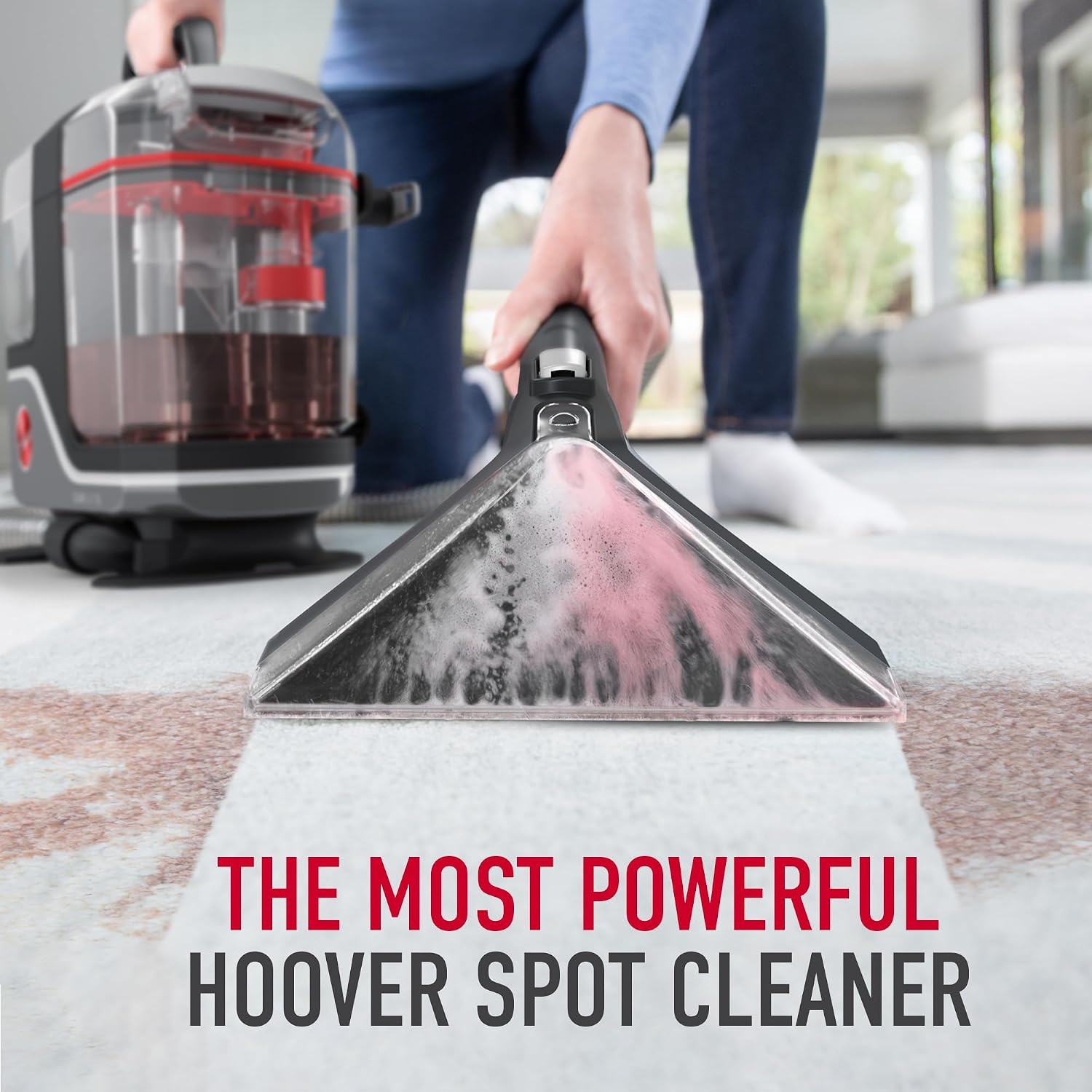 Detalle 2 de Hoover CleanSlate XL FH15000V Spot Cleaner, 96 fl oz Tank & Specialized Tools