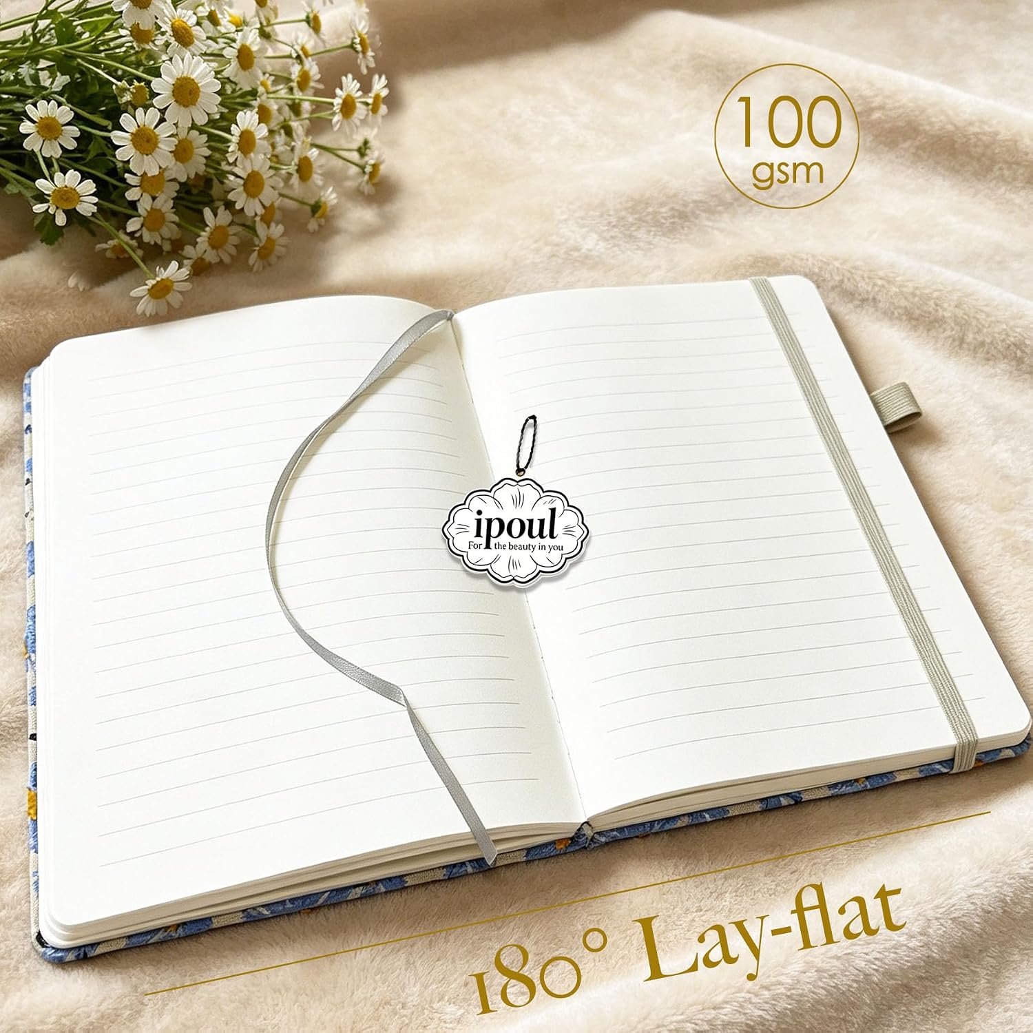 Thumbnail 3 de ipoul Embroidered Journal, A5