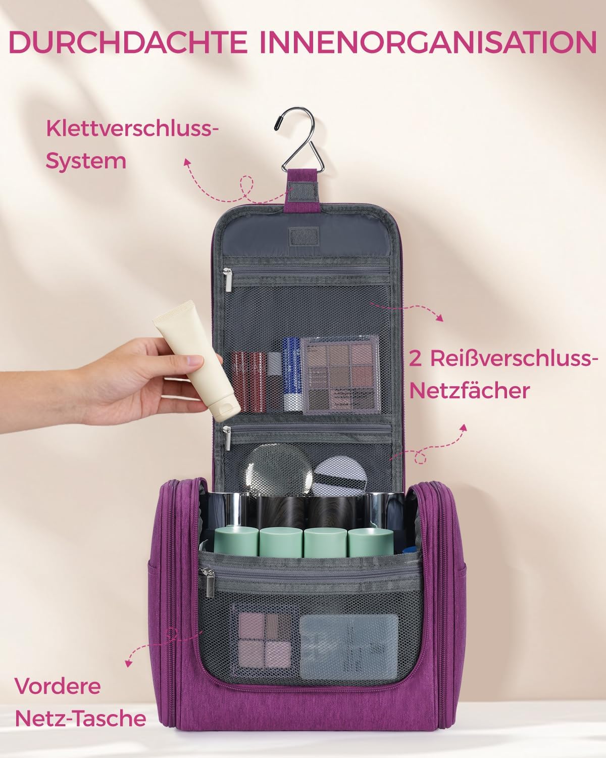 Detalle 2 de WANDF Groß Waschtasche 8,3 L