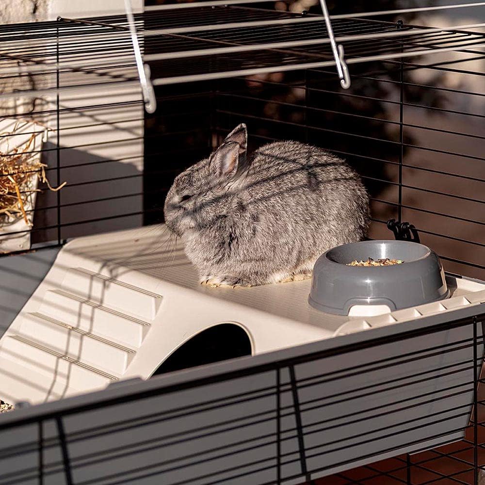 Detalle 2 de Ferplast RABBIT 100 DOUBLE gabbia 93,5 cm 🐰
