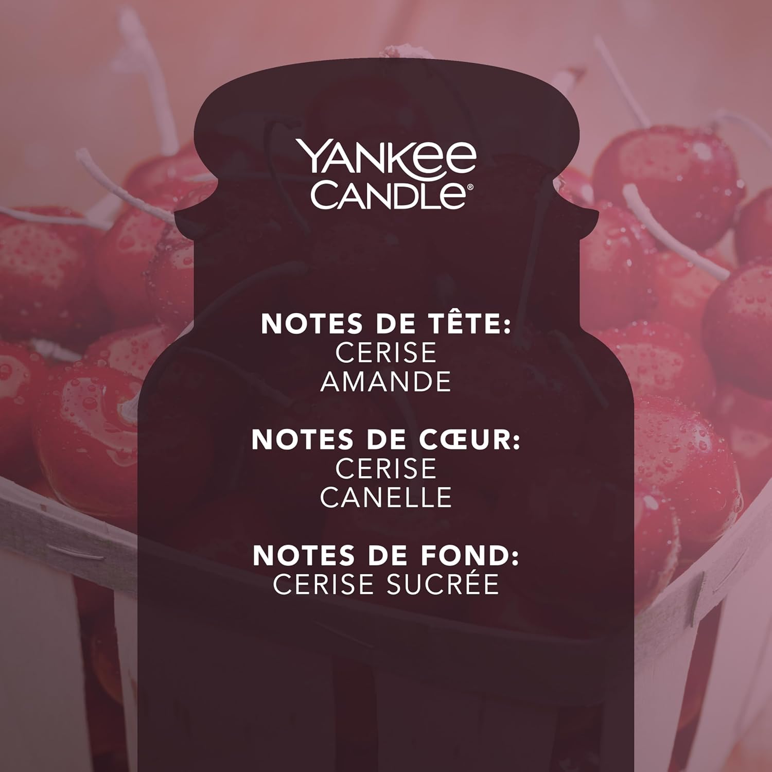 Thumbnail 2 de Yankee Candle bougie parfumée Cerise griotte — format jarre, longue durée