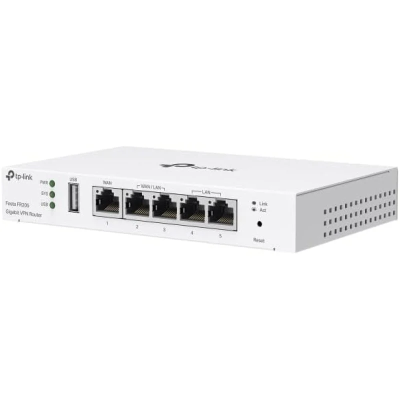 Thumbnail 1 de TP-Link Festa FR205 Router VPN gestionado 5 puertos Gigabit