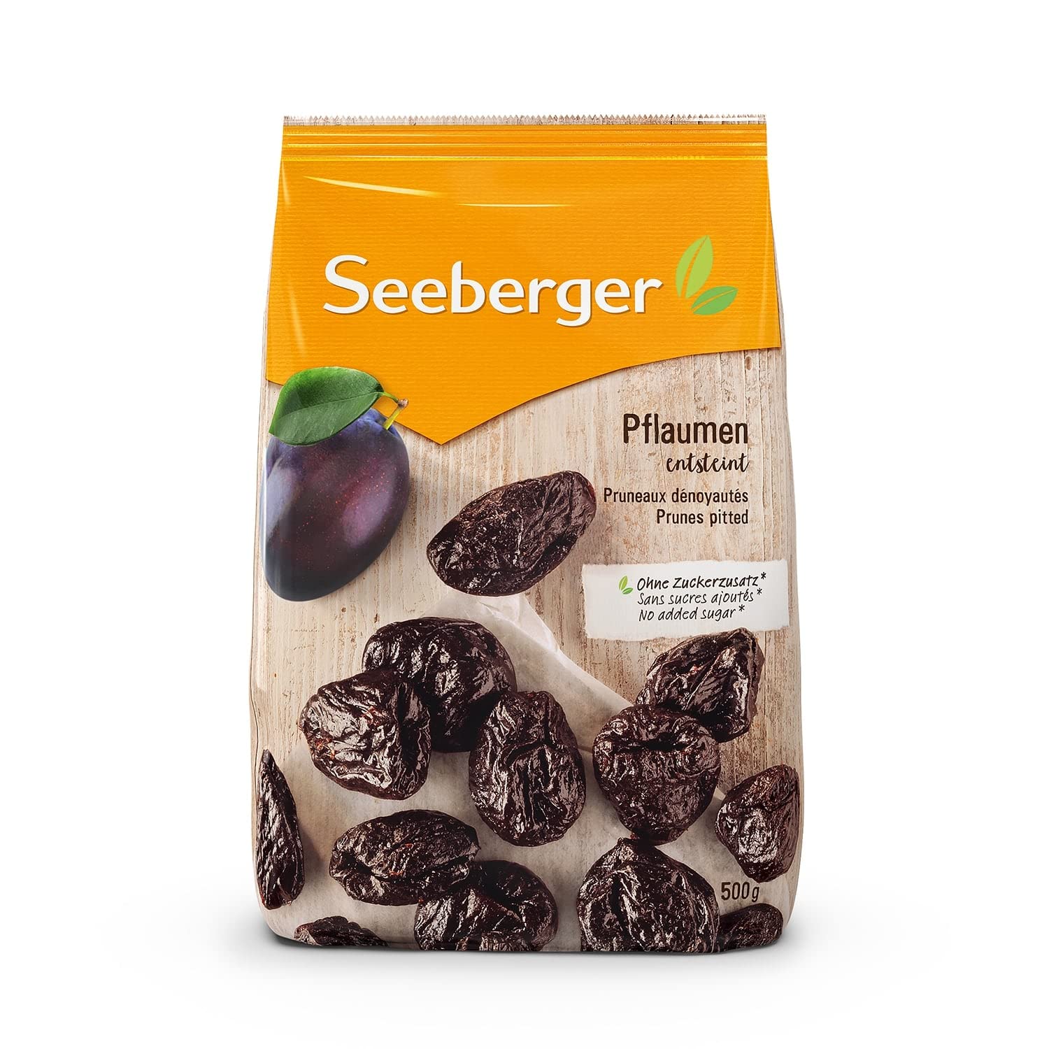 Thumbnail 2 de Seeberger Pflaumen entsteint 13er Pack (13 x 125 g) – extra große getrocknete Backpflaumen, vegan
