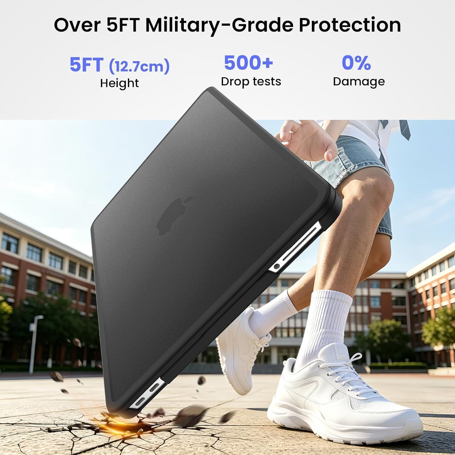 Detalle de BlueSwan MacBook Neo case, A3404