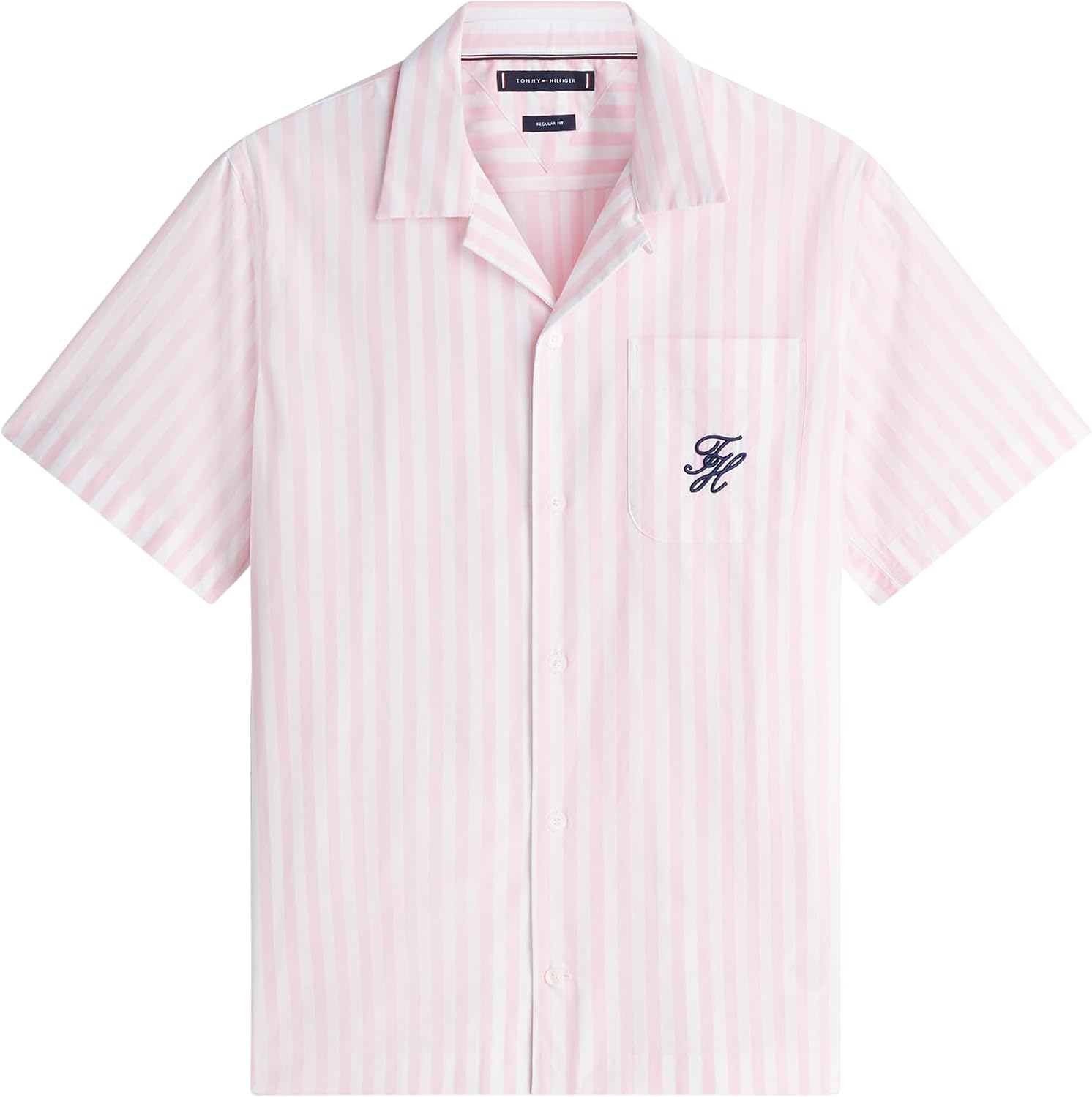 Detalle de Tommy Hilfiger Men's Papertouch Pop STP Sslv Shirt – Mw0mw42986