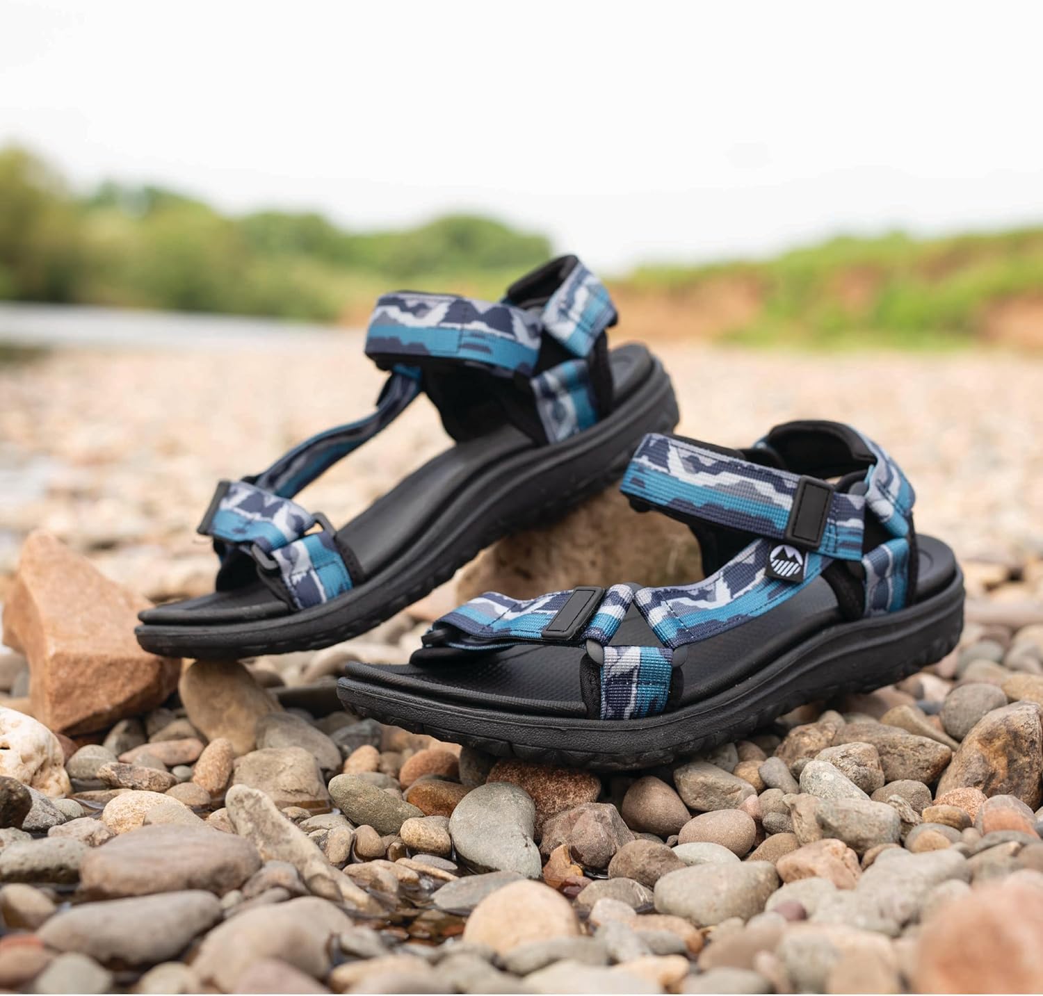 Detalle de Lakeland Active Men's Stonethwaite Adjustable Outdoor Walking Trekking Sandals