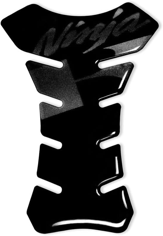Detalle de 4R Quattroerre.it 18149 Protezione Serbatoio Adesivo 3D Nero per Kawasaki Ninja