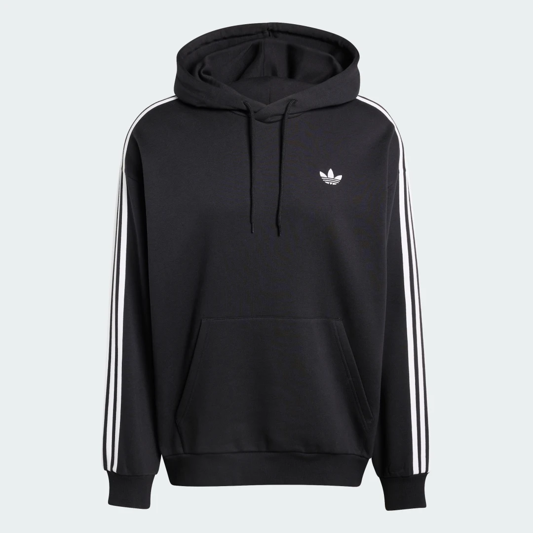 Detalle 2 de Chaqueta deportiva con capucha Adicolor Classics 3 Stripes de Adidas