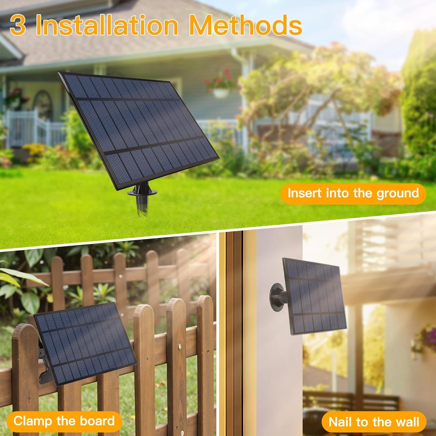 Thumbnail 6 de Ollny Solar Lights Outdoor Garden 30m Waterproof Festoon String Lights with Remote (45 G40 bulbs, USB charging, 3 modes)