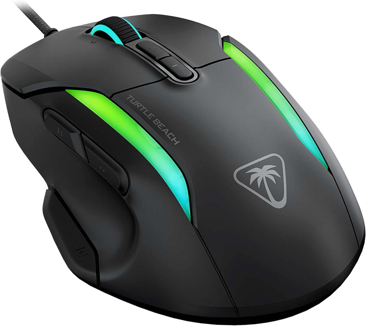 Detalle de Turtle Beach Kone II Ergonomische RGB-Gaming-Maus mit Kabel