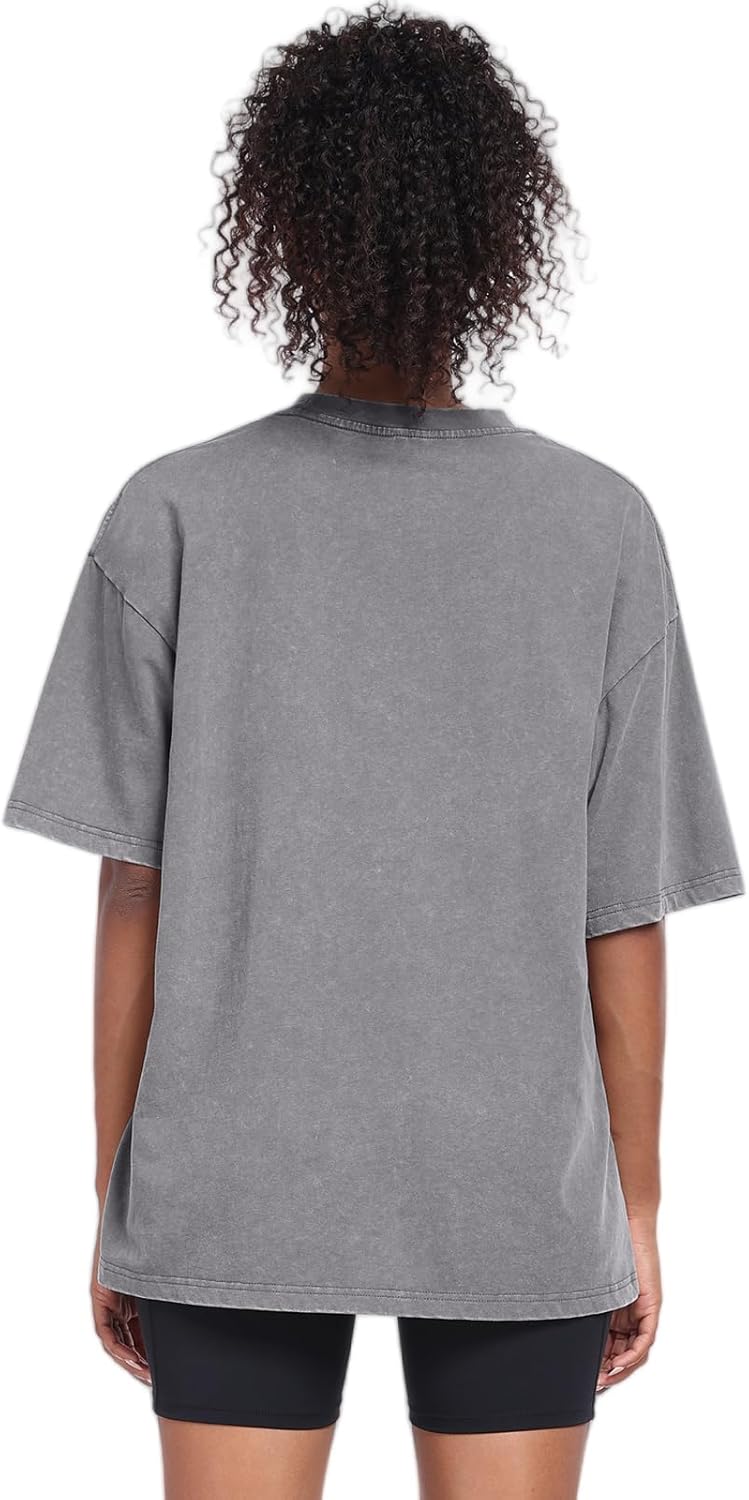 Thumbnail 4 de Washed Vintage Oversized T-Shirt 1pc