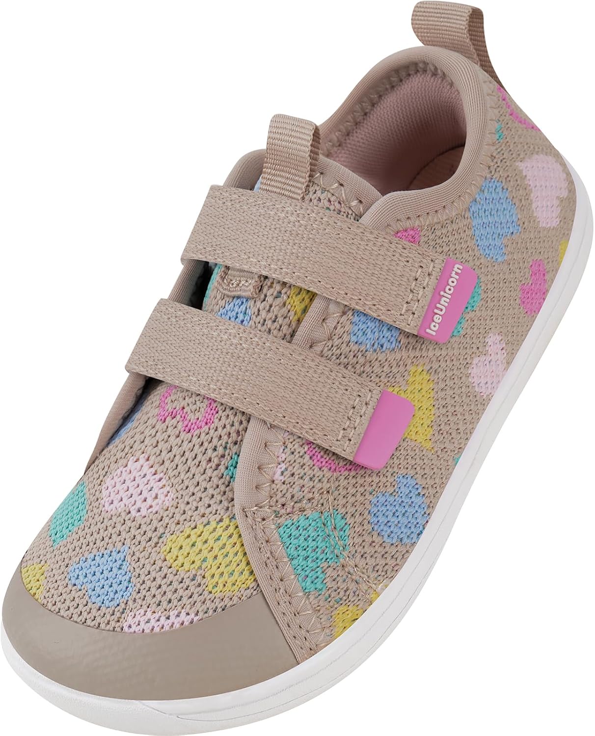 Detalle de IceUnicorn Kinder Barfußschuhe mit breiter Zehenbox – minimalistische Hausschuhe für Indoor & Outdoor