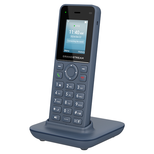 Detalle 2 de Teléfono IP Grandstream WP826 Azul: movilidad, seguridad y VoIP para oficinas