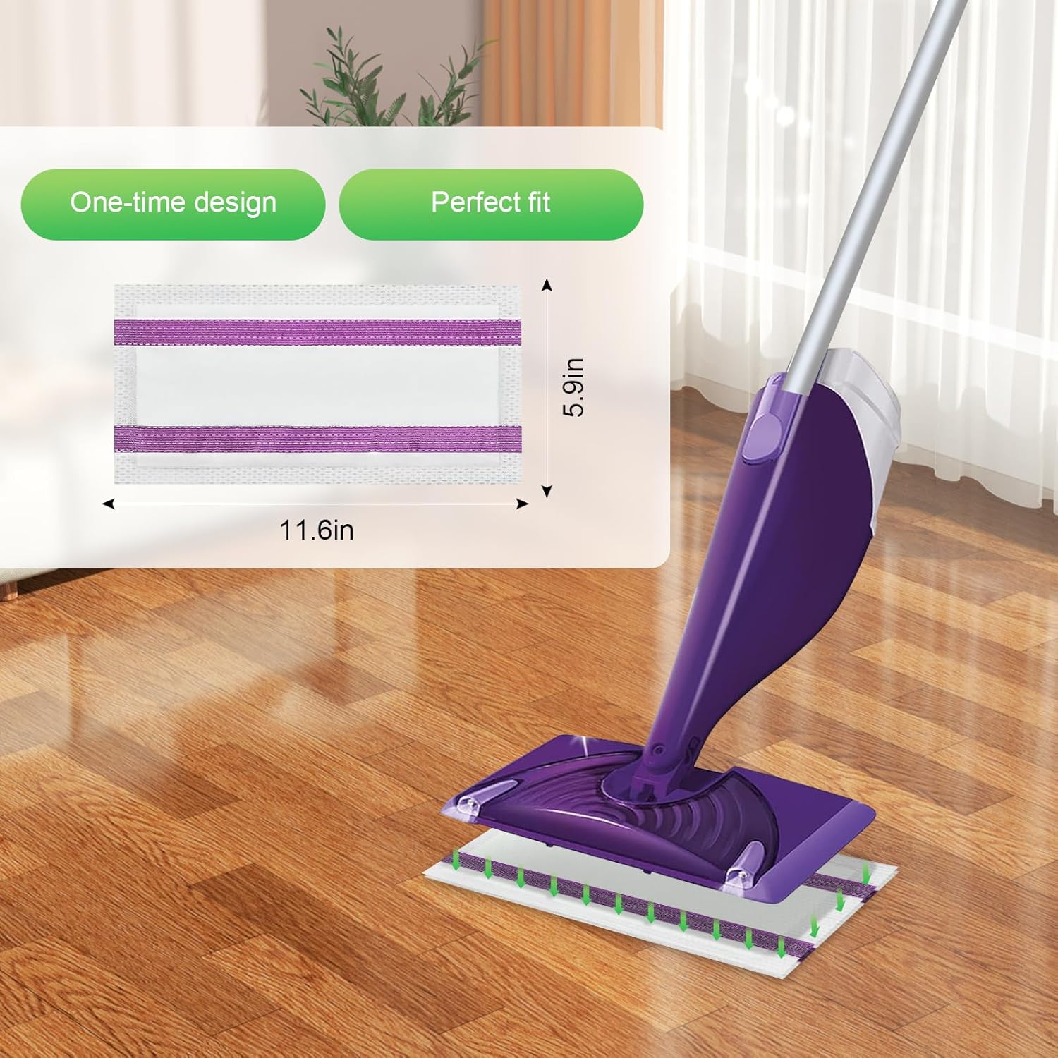 Detalle de 42-Count Swiffer WetJet Refill
