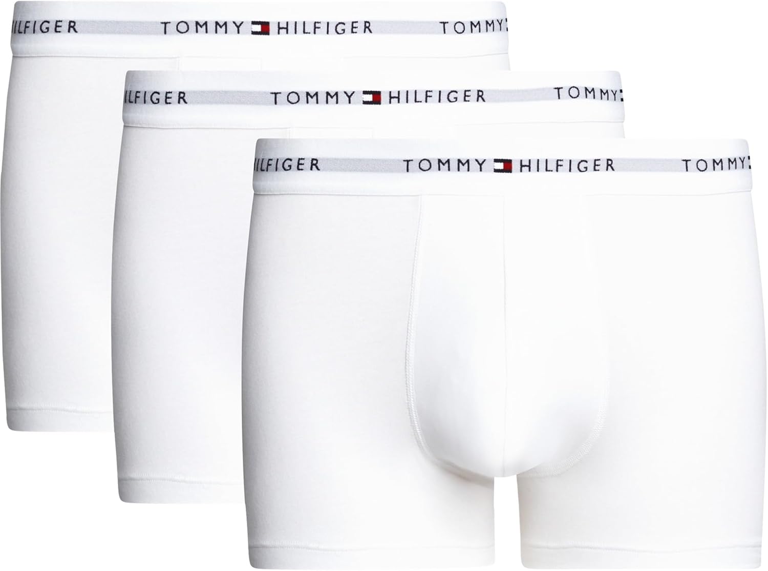 Detalle de Tommy Hilfiger Herren 3er Pack Boxershorts Trunks Unterwäsche