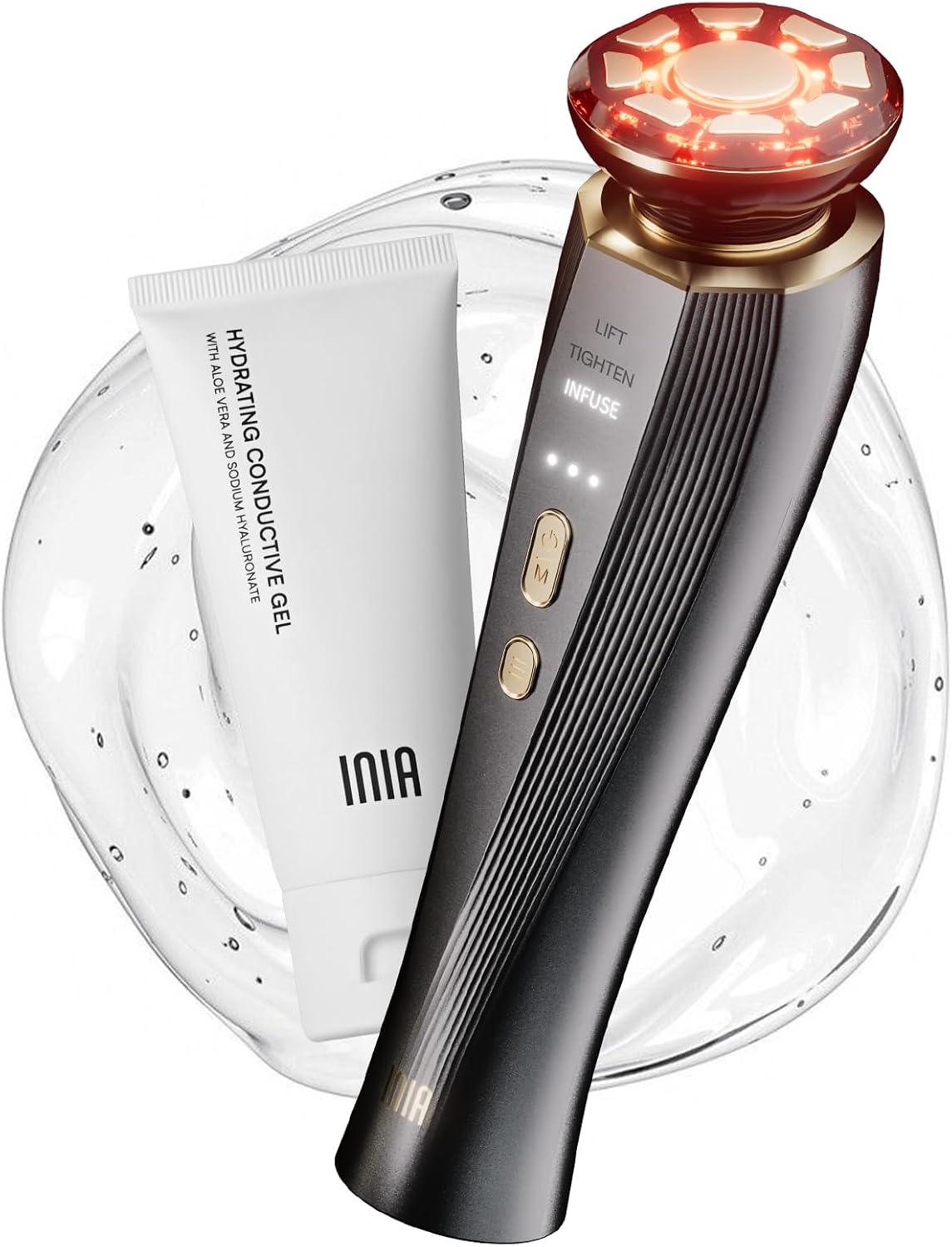 Detalle de INIA Flare 3-in-1 Red Light Therapy Device for Face