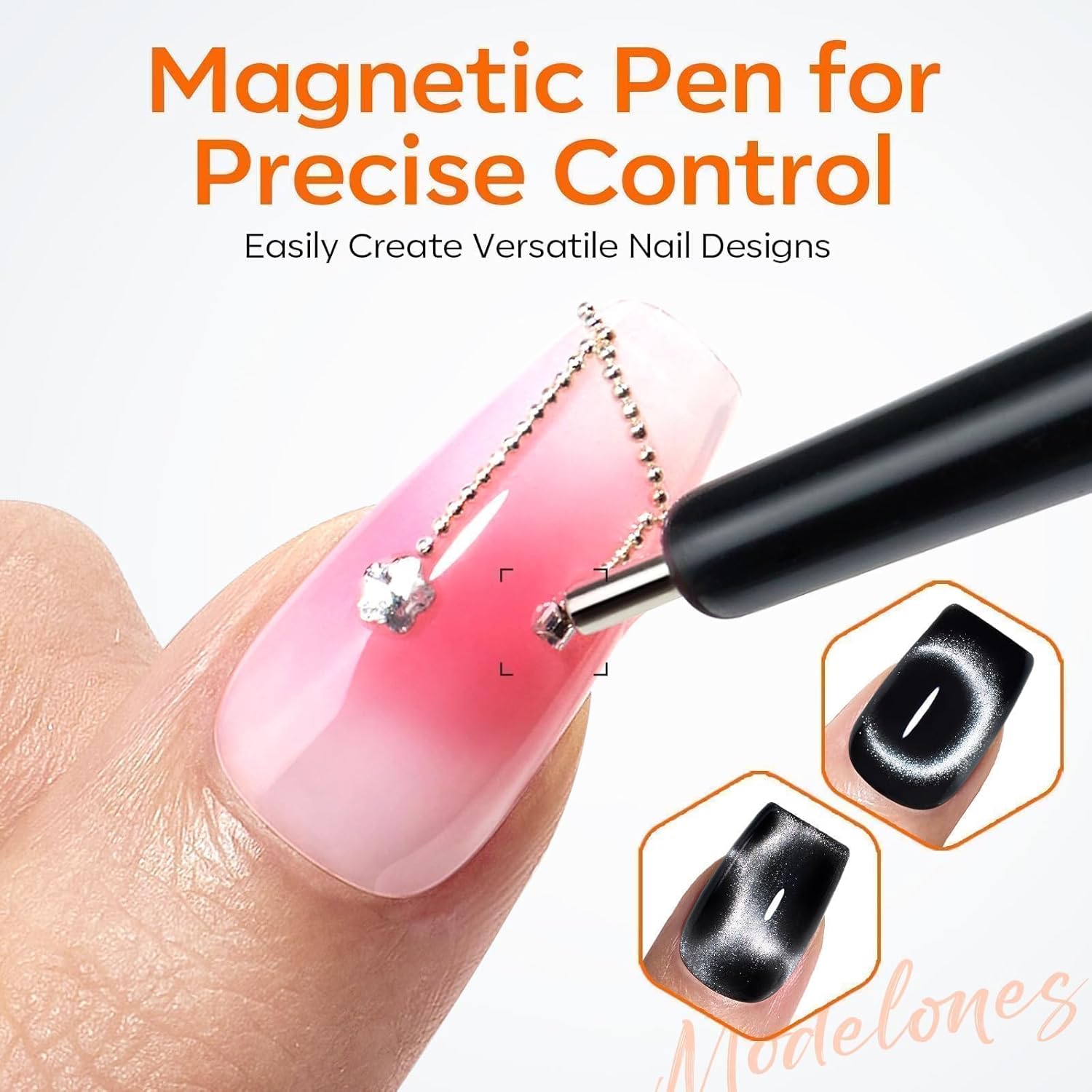 Detalle 2 de Modelones Cat Eye Magnet 15 PCS ๐