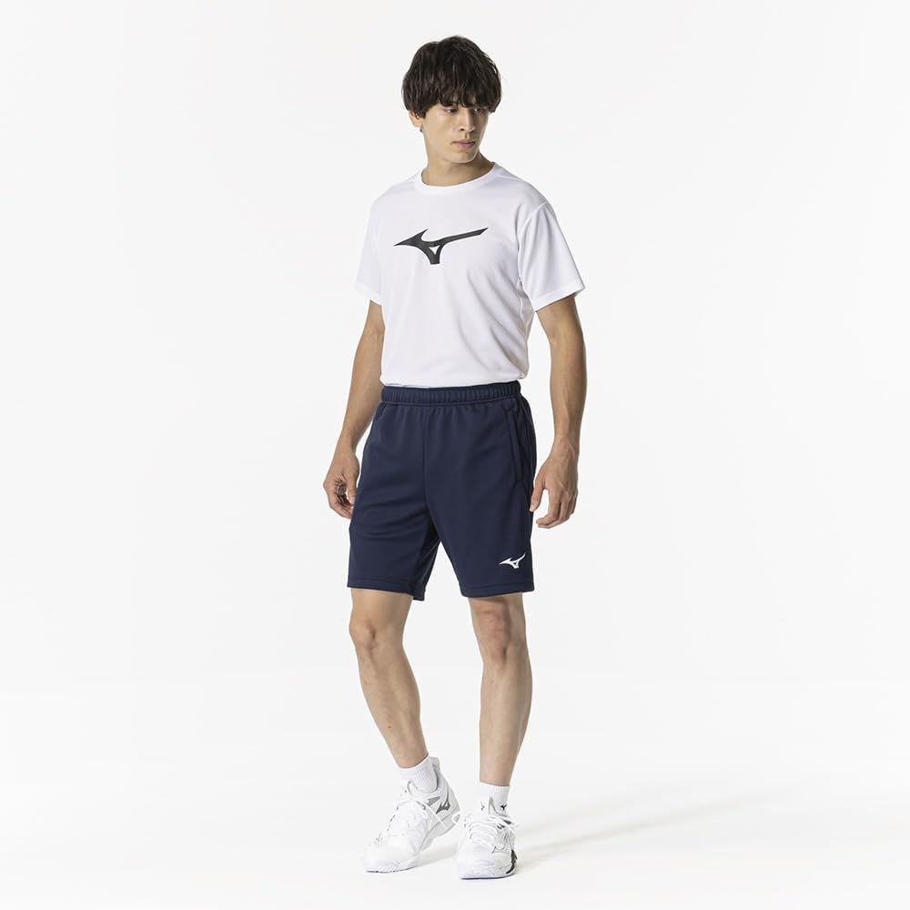 Detalle de MIZUNO V2MBB111 バレーボールハーフパンツ ニット素材・股下20cm・男女兼用