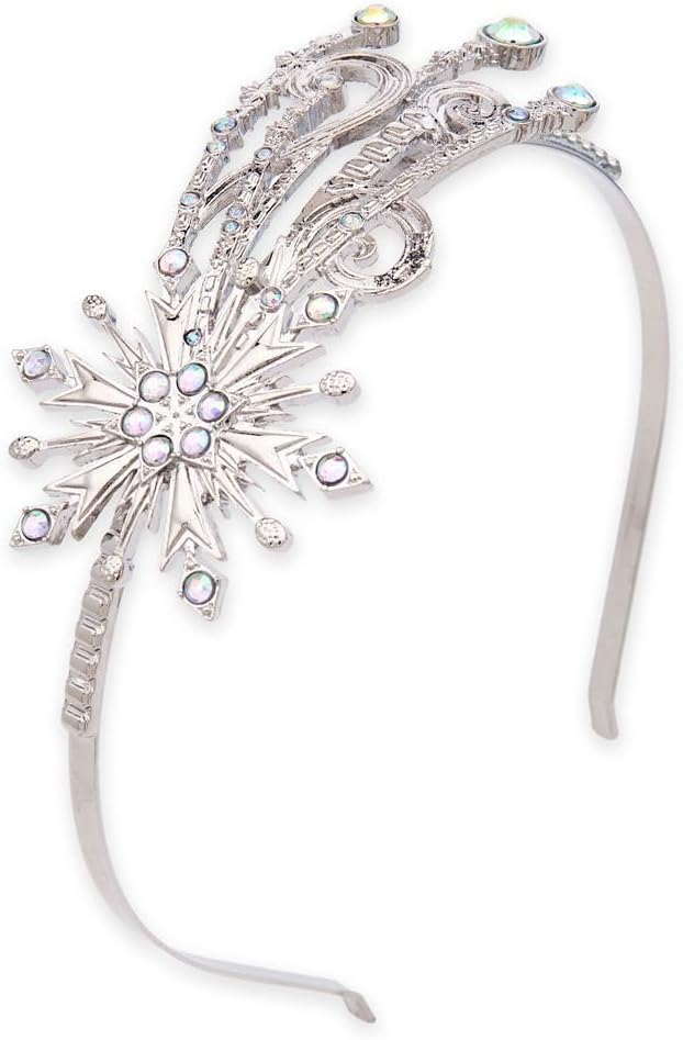 Detalle de Disney Store Elsa Princess Tiara Headband for Kids with Iridescent Gems
