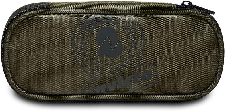 Thumbnail 2 de Trousse à crayons Invicta multicolore (vert mousse) – avec compartiment et boucles élastiques