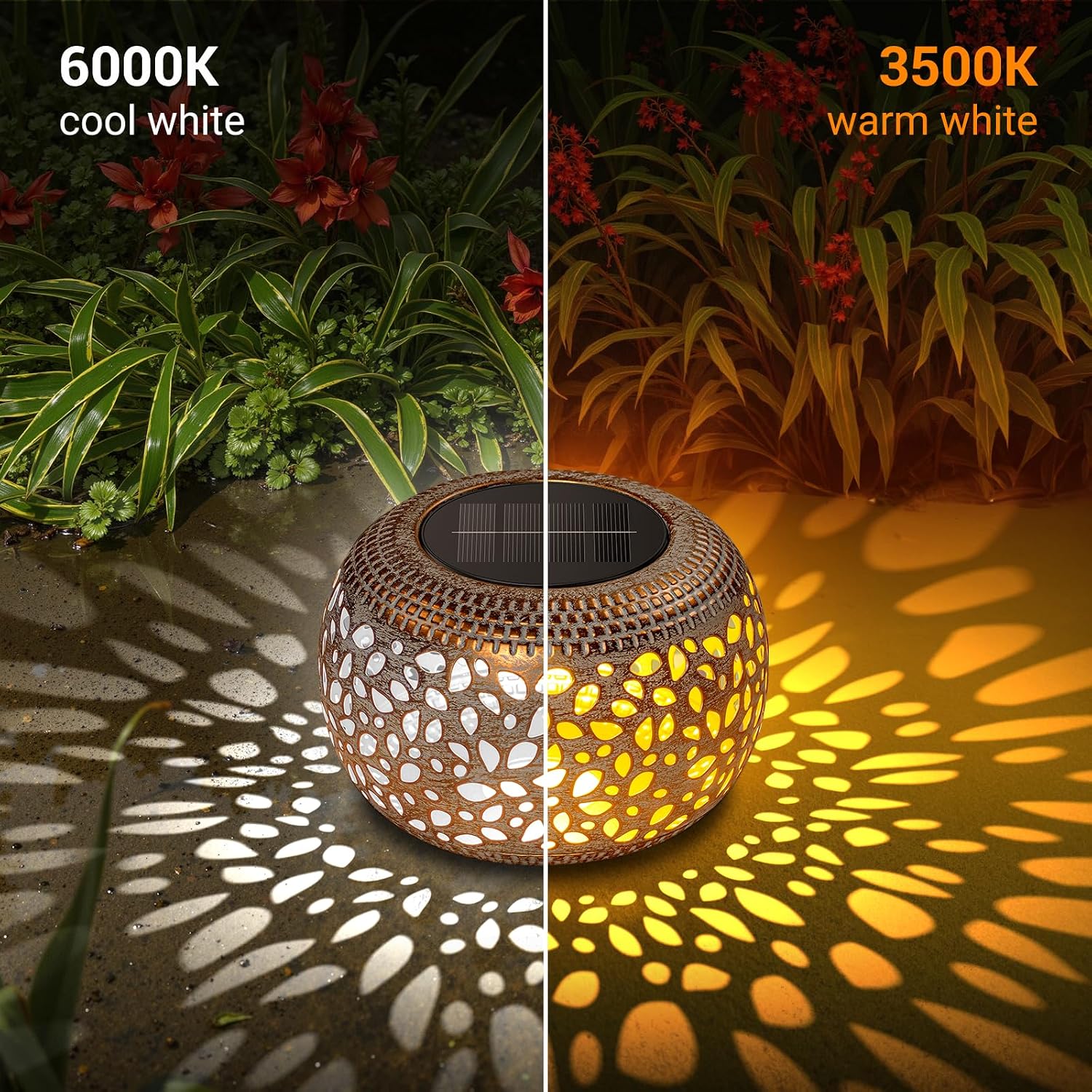 Detalle 2 de Solar Outdoor Lantern, Metal