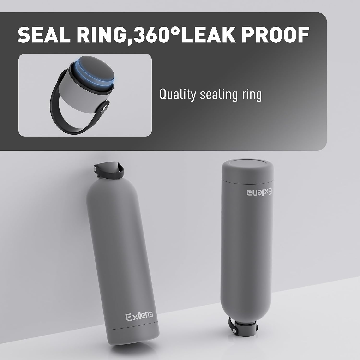 Detalle de Exllena insulated water bottle 1.5L