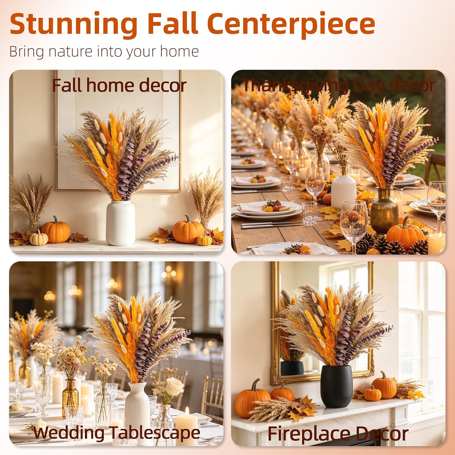 Thumbnail 2 de Dried Pampas Grass Bouquet, 15–17 Inches