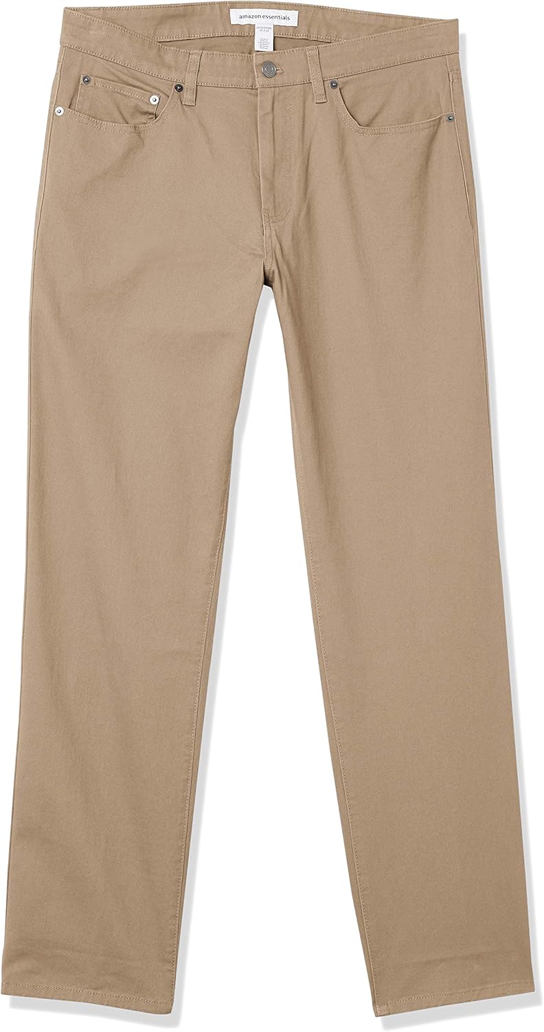Thumbnail 3 de Amazon Essentials Men's Athletic-Fit 5-Pocket Stretch Twill Trouser – Big & Tall