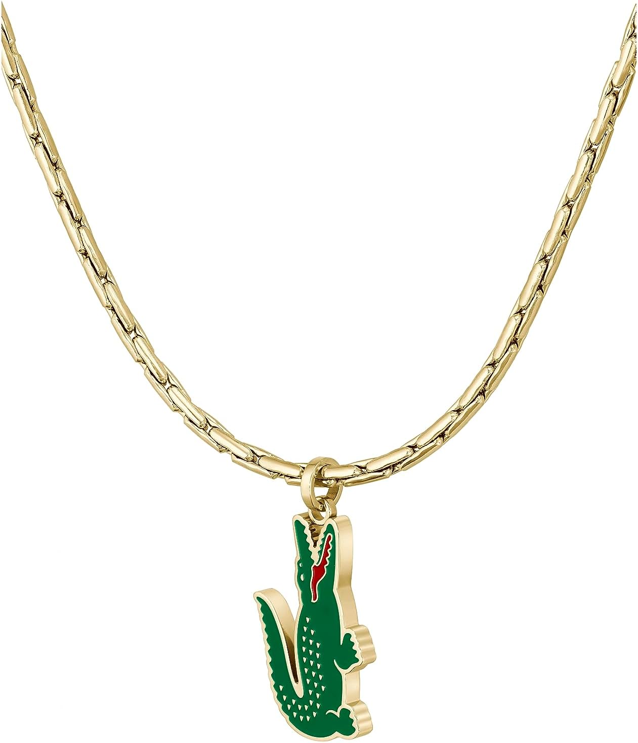 Thumbnail 1 de Lacoste Collier Pendentif Homme en acier inoxydable – finition argent ou doré (Collection ARTHOR)