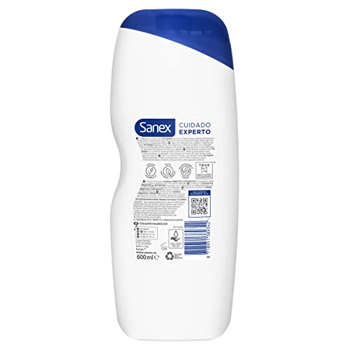 Detalle de Sanex Cuidado Experto Pro Hydrate Gel de Ducha 4 x 600 ml | Piel muy seca