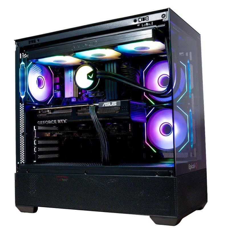 Detalle de Epical-Q Argonix Ryzen 7 7800X3D: 32 GB, 1 TB NVMe, RTX 5070 y Windows 11 Pro, preparado para alto rendimiento