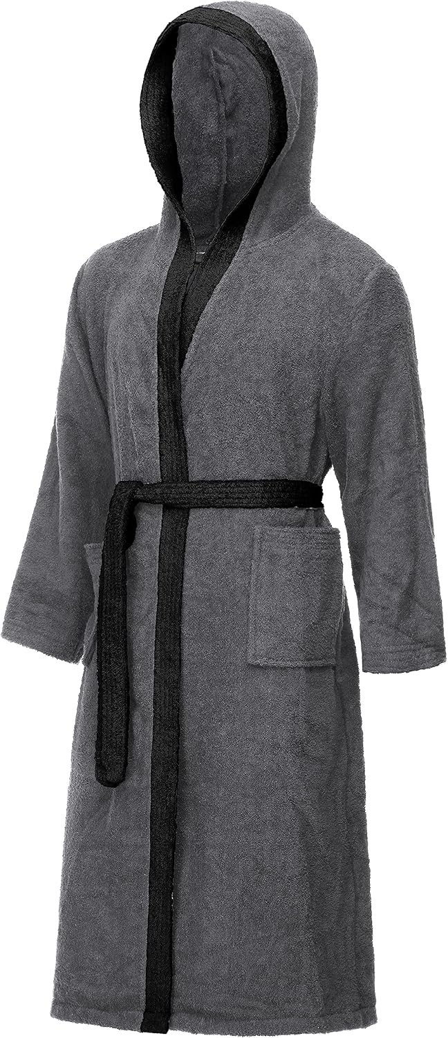 Detalle de Ladeheid Peignoir de Bain Éponge 100% Coton Homme LA40-190