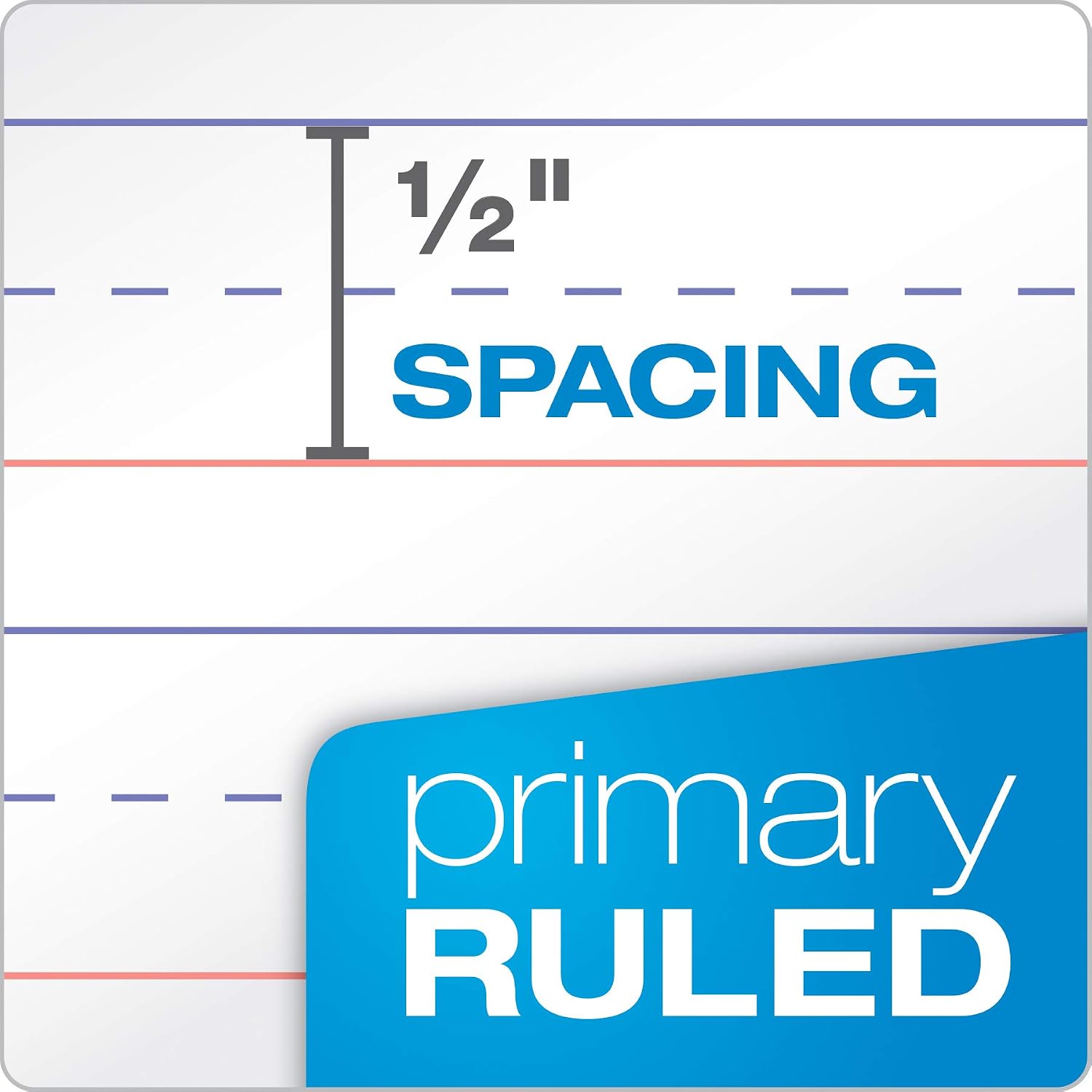 Detalle de Oxford Primary Spiral Notebooks, 80 Sheets