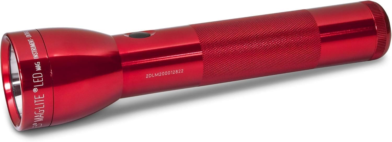 Detalle de Maglite ML300L LED – aluminiowa latarka na 3 baterie D, 625 lm, czerwona