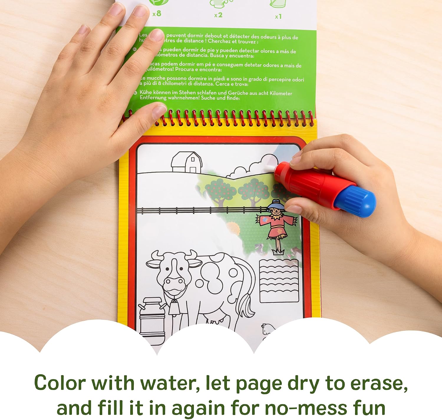 Detalle 2 de Melissa & Doug Water Wow On The Farm