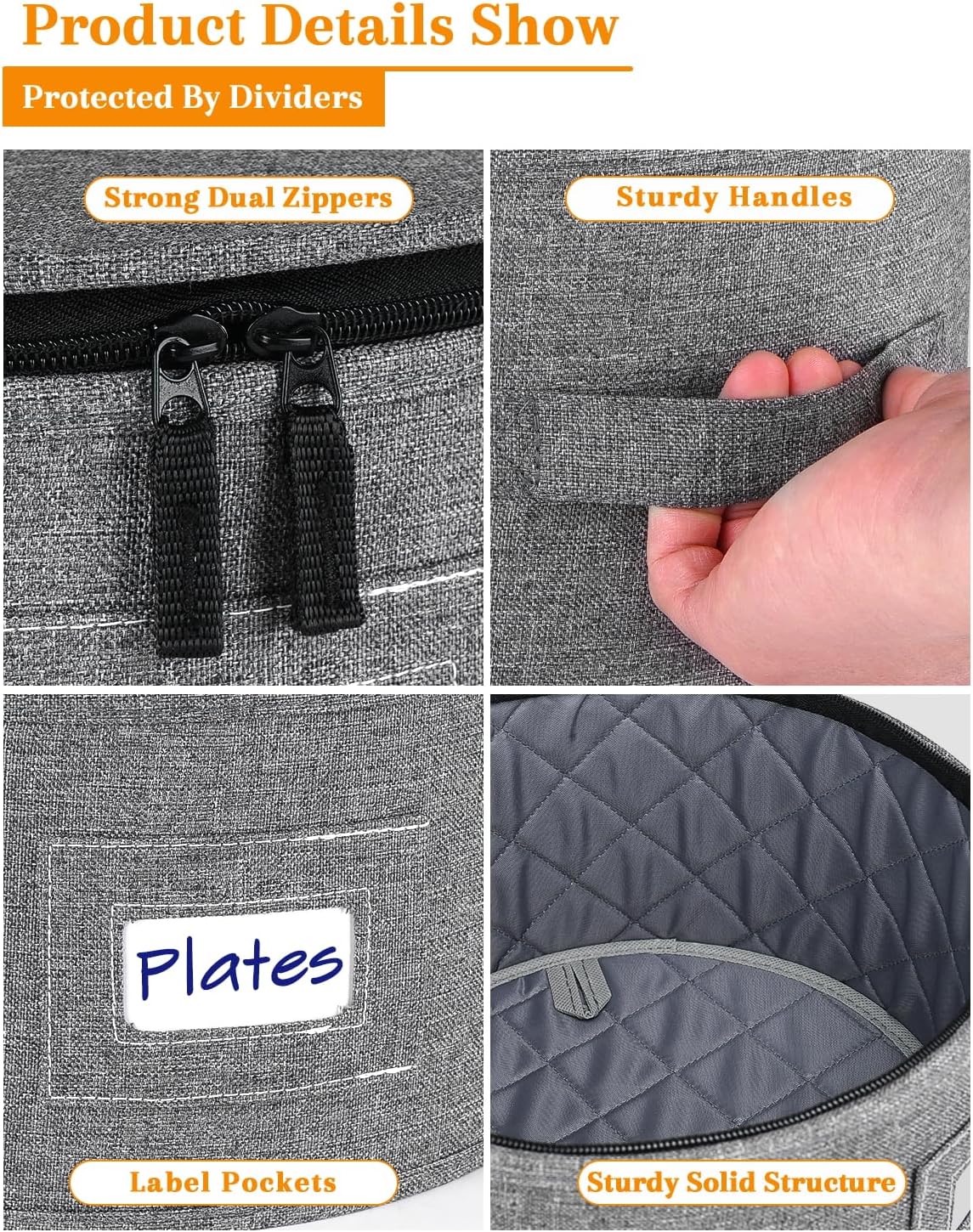 Thumbnail 4 de punemi China Storage Containers 4-piece dish storage set