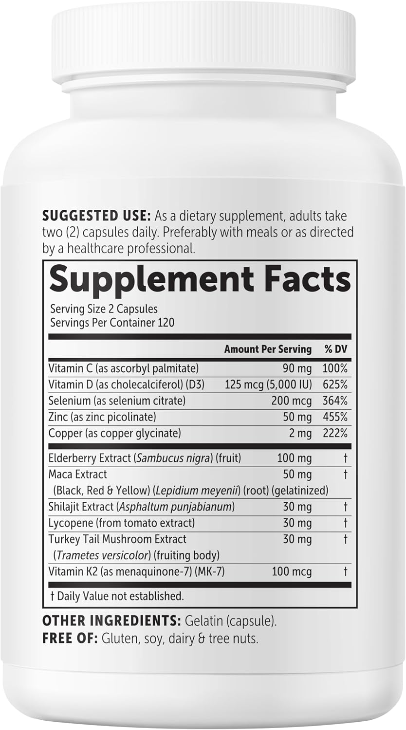 Thumbnail 6 de Micro Ingredients Zinc Capsules 50 mg