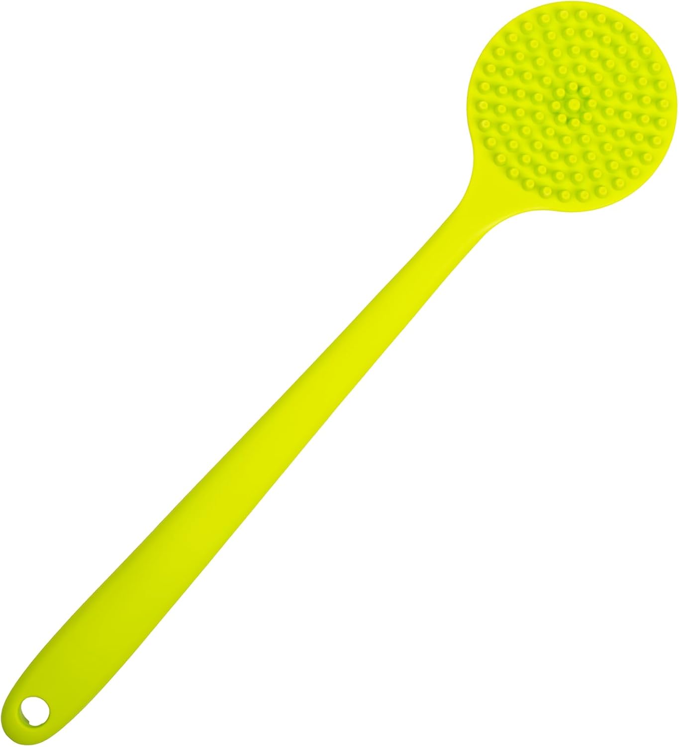 Thumbnail 6 de DNC Silicone Back Scrubber with Long Handle (Green) – Ergonomic shower body brush