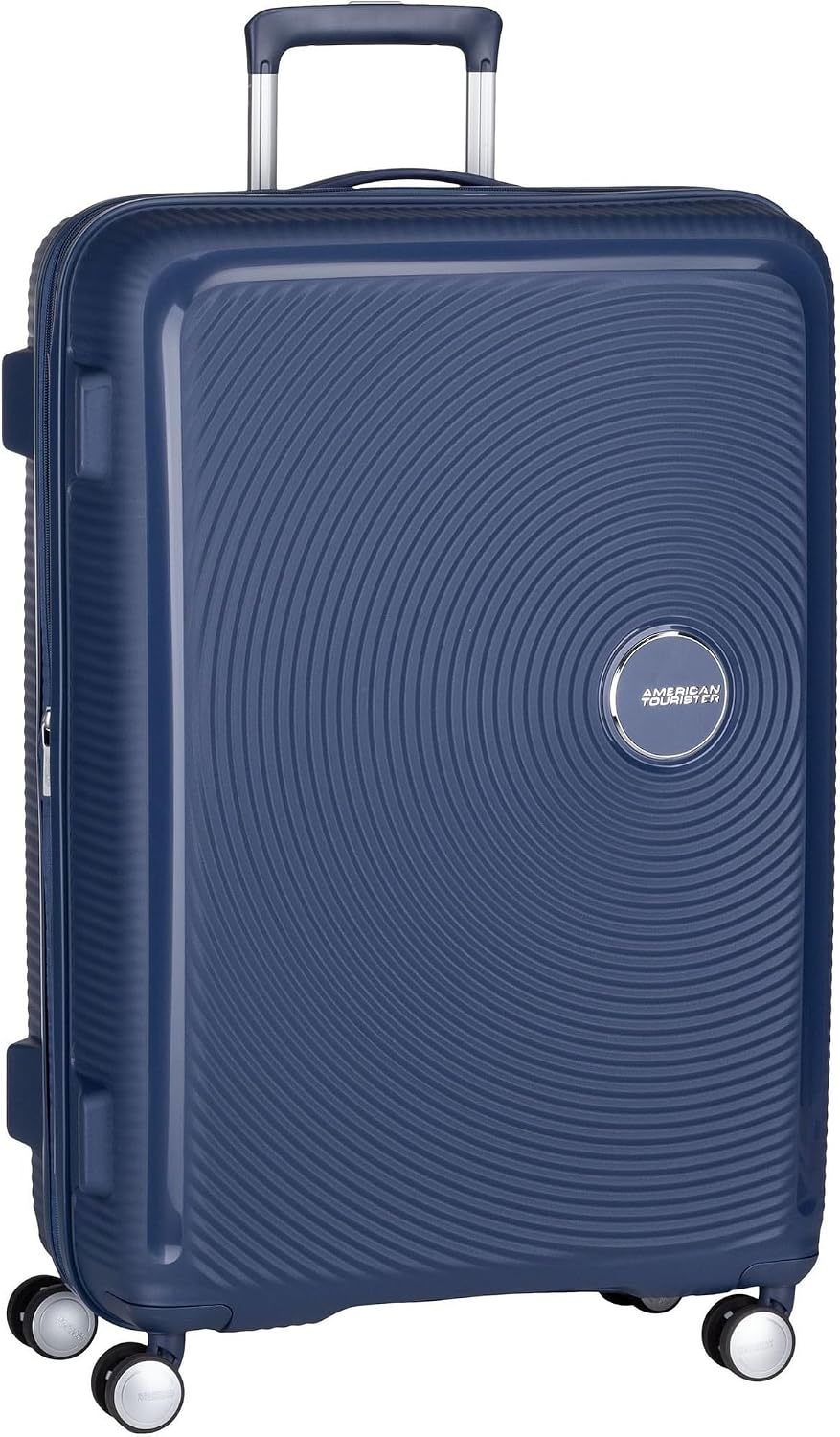 Detalle de American Tourister Soundbox Trolley L espandibile 77 cm, TSA 97/110 L in Midnight Navy