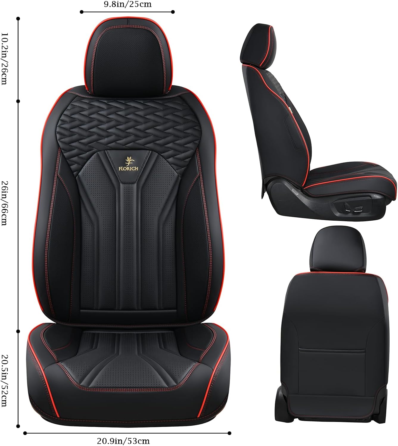 Thumbnail 2 de FLORICH Leather Seat Covers 5-seat set