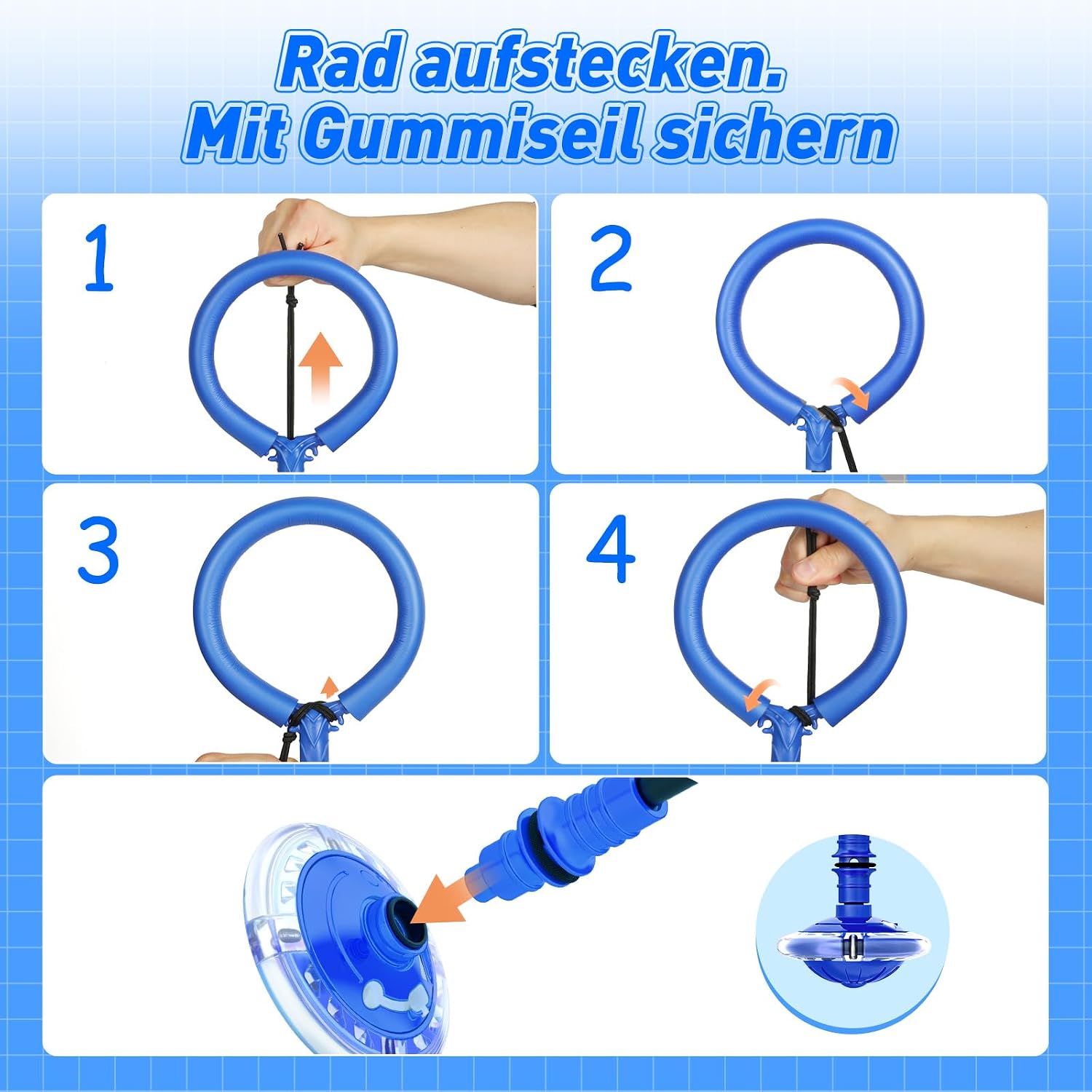 Thumbnail 6 de Hot Bee Kinder Fußkreisel mit LED Zähler