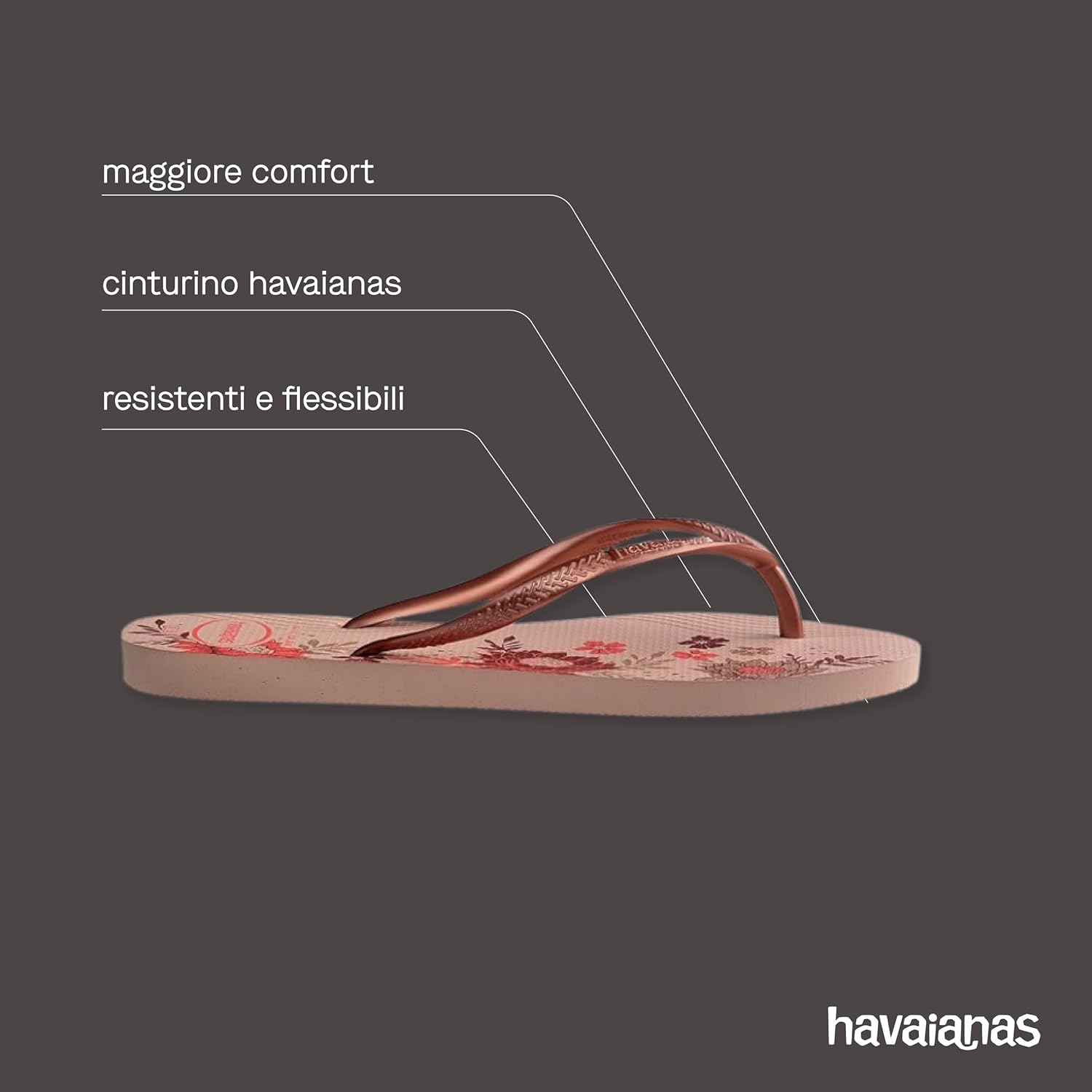 Thumbnail 4 de Havaianas Slim Organic da donna: ciabatte/chanclas eleganti e antiscivolo