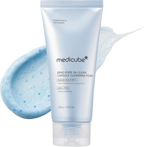 Detalle de Medicube Facial Cleanser Zero Pore Capsule Cleansing Foam
