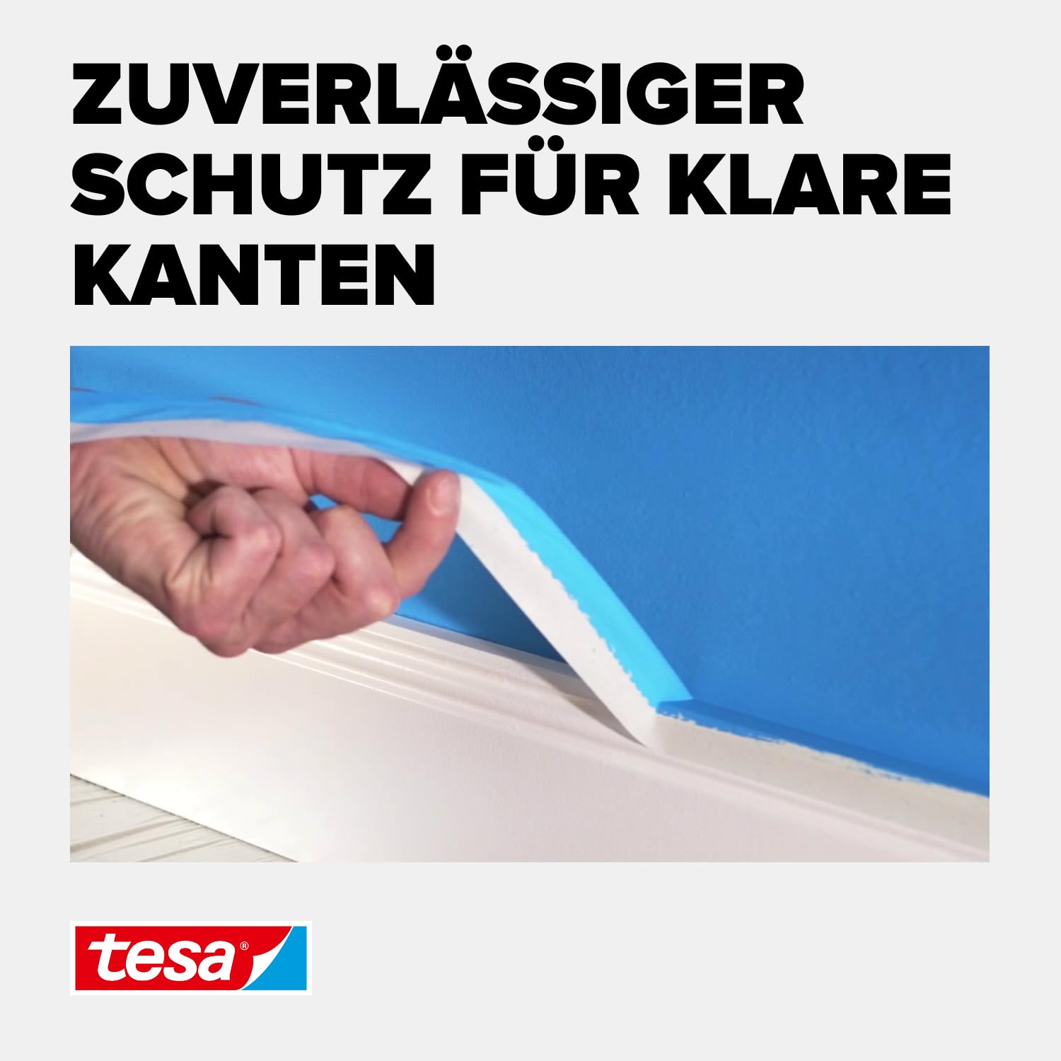 Thumbnail 4 de tesa Malerband ECONOMY – Vielseitiges Klebeband für Malerarbeiten, löst sich rückstandslos bis zu 4 Tage später